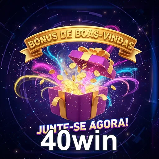 Imagem promocional do bônus 07 no site 40win, destacando oferta especial para clientes de jogos de azar.