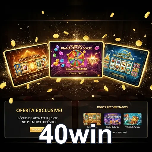 Tela com acesso rápido a jogos de casino por mobile